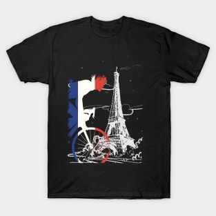 Ciclismo de letour de francia T-Shirt